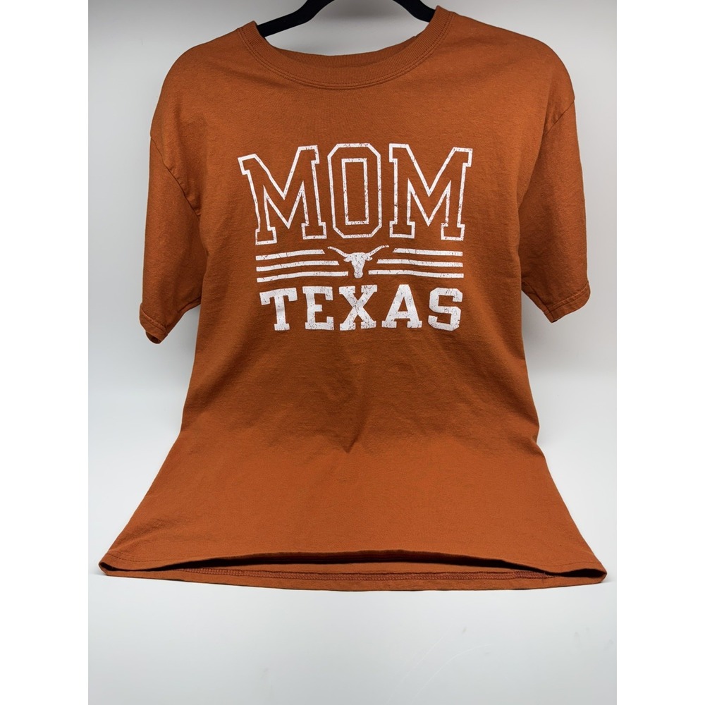 Champion University of Texas Longhorns Mom T-Shirt Burnt Orange Medium